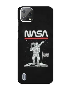 Чохол для Blackview A55 з картинкою «NASA — крокуємо по Місяцю» Чохол для Blackview A55 з картинкою «NASA — крокуємо по Місяцю»