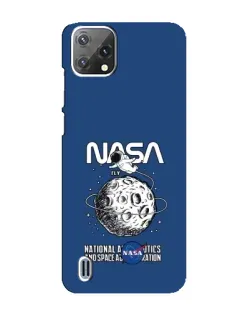 Чохол для Blackview A55 з картинкою «NASA — місячна місія» Чохол для Blackview A55 з картинкою «NASA — місячна місія»