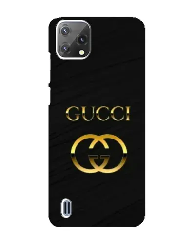 Чохол для Blackview A55 з картинкою «Золотий логотип Gucci»