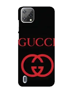 Чохол для Blackview A55 з картинкою «Gucci — червоний логотип»