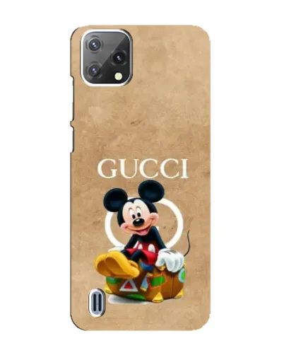 Чохол для Blackview A55 з картинкою «Міккі Маус Gucci — крафт»