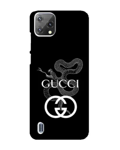 Чохол для Blackview A55 з картинкою «Gucci — срібна змія»