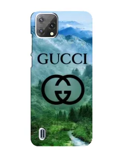 Чохол для Blackview A55 з картинкою «Gucci — гірський пейзаж»