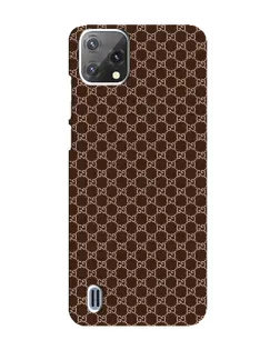 Чехол для Blackview A55 с картинкой «Gucci — шоколадная сетка»