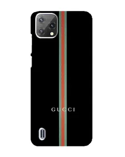 Чехол для Blackview A55 с картинкой «Gucci — строгая линия»