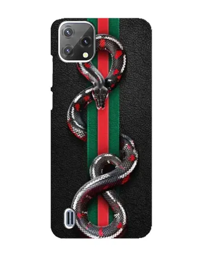 Чехол для Blackview A55 с картинкой «Gucci — змея на полосе» Чехол для Blackview A55 с картинкой «Gucci — змея на полосе»