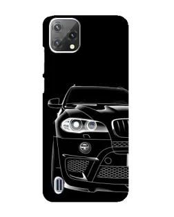 Чохол для Blackview A55 з картинкою «Темний силует BMW»