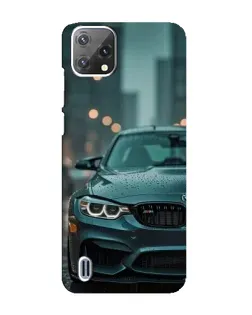 Чохол для Blackview A55 з картинкою «BMW у вогнях міста»