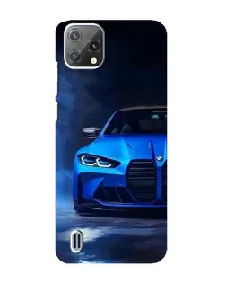 Чохол для Blackview A55 з картинкою «Блакитна BMW M4»