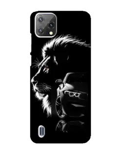 Чохол для Blackview A55 з картинкою «BMW та лев»