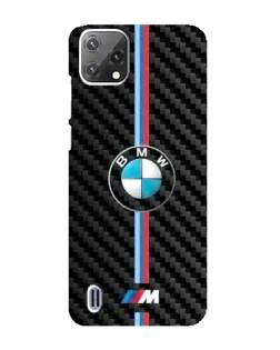 Чохол для Blackview A55 з картинкою «Емблема BMW та карбон»