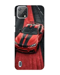 Чохол для Blackview A55 з картинкою «BMW на червоній доріжці»