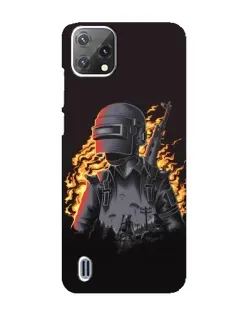 Чохол для Blackview A55 з картинкою «PUBG — вогняний силует» Чохол для Blackview A55 з картинкою «PUBG — вогняний силует»