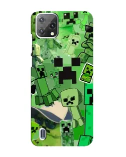 Чохол для Blackview A55 з картинкою «Кріпери Minecraft» Чохол для Blackview A55 з картинкою «Кріпери Minecraft»