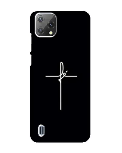 Чехол для Blackview A55 с картинкой «Тонкий крест» Чехол для Blackview A55 с картинкой «Тонкий крест»