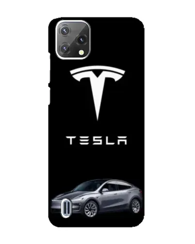 Чохол для Blackview A55 з картинкою «Tesla Model Y»