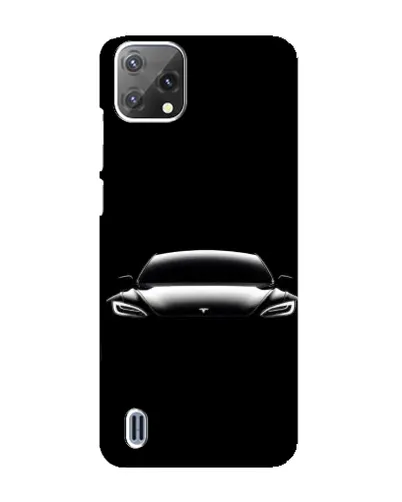 Чохол для Blackview A55 з картинкою «Фари Tesla Night»