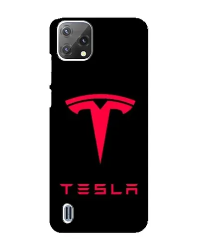 Чохол для Blackview A55 з картинкою «Tesla Red Logo»