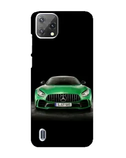 Чохол для Blackview A55 з картинкою «Mercedes — неоновий лого»