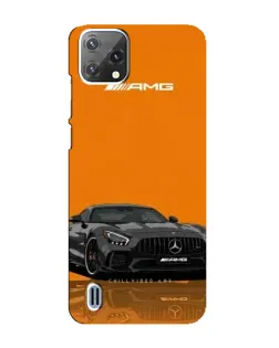 Чохол для Blackview A55 з картинкою «Помаранчевий Mercedes AMG»