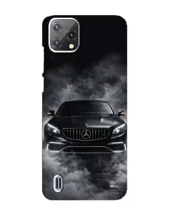Чохол для Blackview A55 з картинкою «Mercedes у диму»