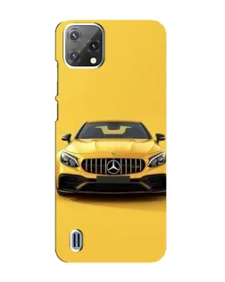 Чохол для Blackview A55 з картинкою «Жовтий Mercedes GT»