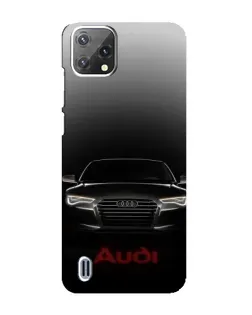 Чохол для Blackview A55 з картинкою «Audi — градієнтний контур»