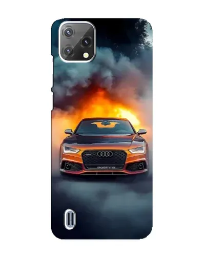 Чохол для Blackview A55 з картинкою «Audi у вогняному диму» Чохол для Blackview A55 з картинкою «Audi у вогняному диму»