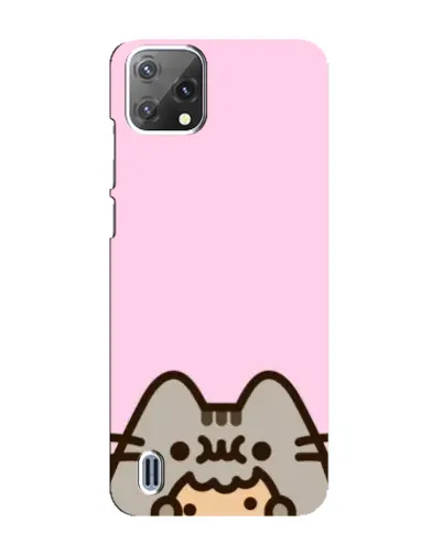 Чохол для Blackview A55 з картинкою «Pusheen та печиво»
