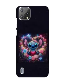 Чохол для Blackview A55 з картинкою «Stitch у квітах» Чохол для Blackview A55 з картинкою «Stitch у квітах»