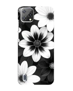 Чехол для Blackview A55 с картинкой «Монохромные астры» Чехол для Blackview A55 с картинкой «Монохромные астры»