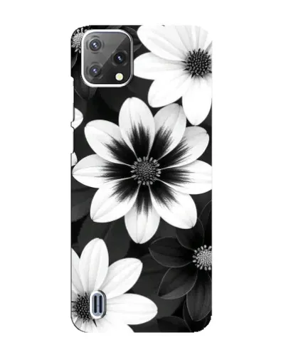 Чехол для Blackview A55 с картинкой «Монохромные астры» Чехол для Blackview A55 с картинкой «Монохромные астры»