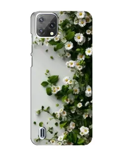 Чехол для Blackview A55 с картинкой «Ветка мелких белых цветов» Чехол для Blackview A55 с картинкой «Ветка мелких белых цветов»