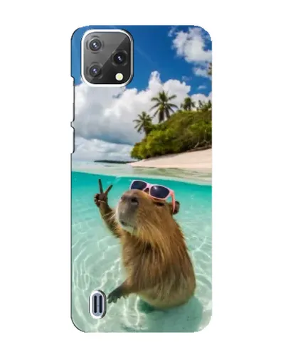 Чохол для Blackview A55 з картинкою «Капібара на морі» Чохол для Blackview A55 з картинкою «Капібара на морі»