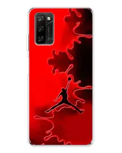 Чохол для Blackview A70 Pro з картинкою «Jordan Red Smoke» Чохол для Blackview A70 Pro з картинкою «Jordan Red Smoke»
