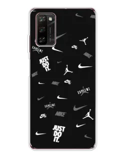 Чохол для Blackview A70 Pro з картинкою «Nike Black Pattern» Чохол для Blackview A70 Pro з картинкою «Nike Black Pattern»