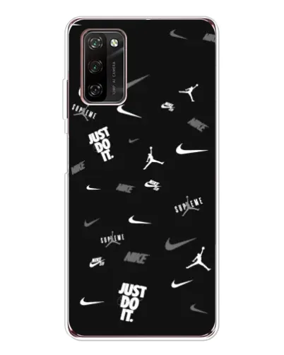 Чохол для Blackview A70 Pro з картинкою «Nike Black Pattern»