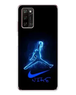 Чохол для Blackview A70 Pro з картинкою «Jordan Neon Blue» Чохол для Blackview A70 Pro з картинкою «Jordan Neon Blue»