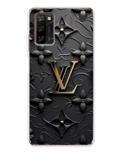 Чехол для Blackview A70 Pro с картинкой «Кожаная текстура LV»