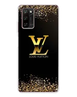 Чехол для Blackview A70 Pro с картинкой «LV — золотые искры»