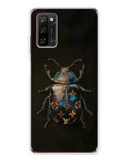 Чехол для Blackview A70 Pro с картинкой «LV — мраморный принт»