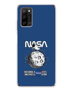 Чохол для Blackview A70 Pro з картинкою «NASA — місячна місія» Чохол для Blackview A70 Pro з картинкою «NASA — місячна місія»