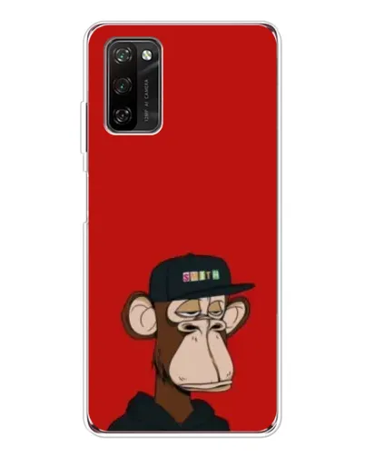 Чохол для Blackview A70 Pro з картинкою «Bored Ape — червоний фон» Чохол для Blackview A70 Pro з картинкою «Bored Ape — червоний фон»