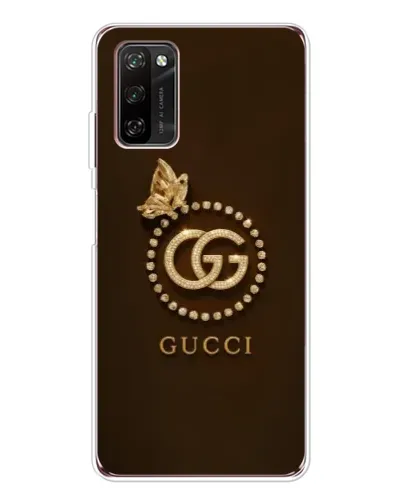 Чехол для Blackview A70 Pro с картинкой «Gucci — золотая бабочка»