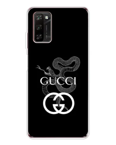 Чехол для Blackview A70 Pro с картинкой «Gucci — серебряная змея»