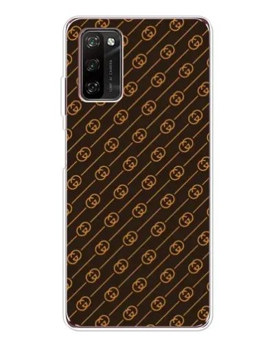 Чехол для Blackview A70 Pro с картинкой «Gucci — золотые диагонали»