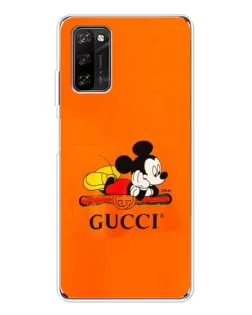 Чохол для Blackview A70 Pro з картинкою «Міккі Маус Gucci — помаранч»