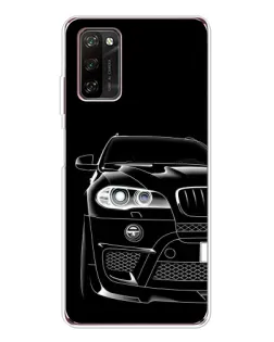 Чохол для Blackview A70 Pro з картинкою «Темний силует BMW»