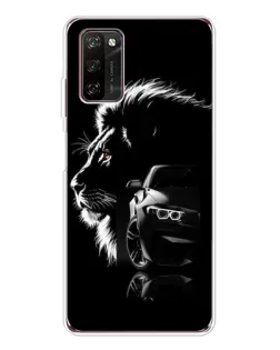 Чохол для Blackview A70 Pro з картинкою «BMW та лев»