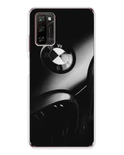 Чохол для Blackview A70 Pro з картинкою «Емблема BMW — макро»